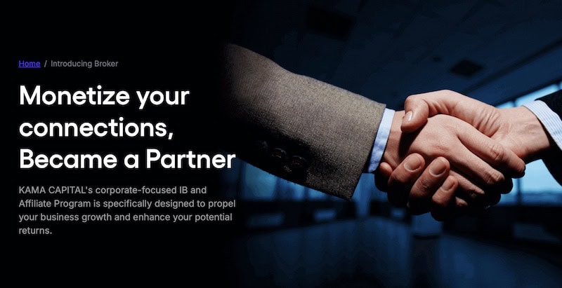 KAMA CAPITAL Launches High-Reward IB Program for Partners